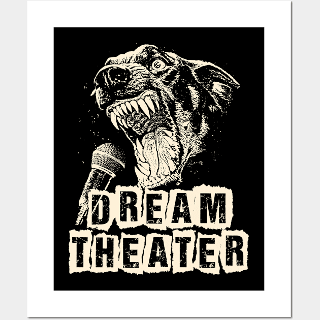 dream ll beast scream Wall Art by angga108